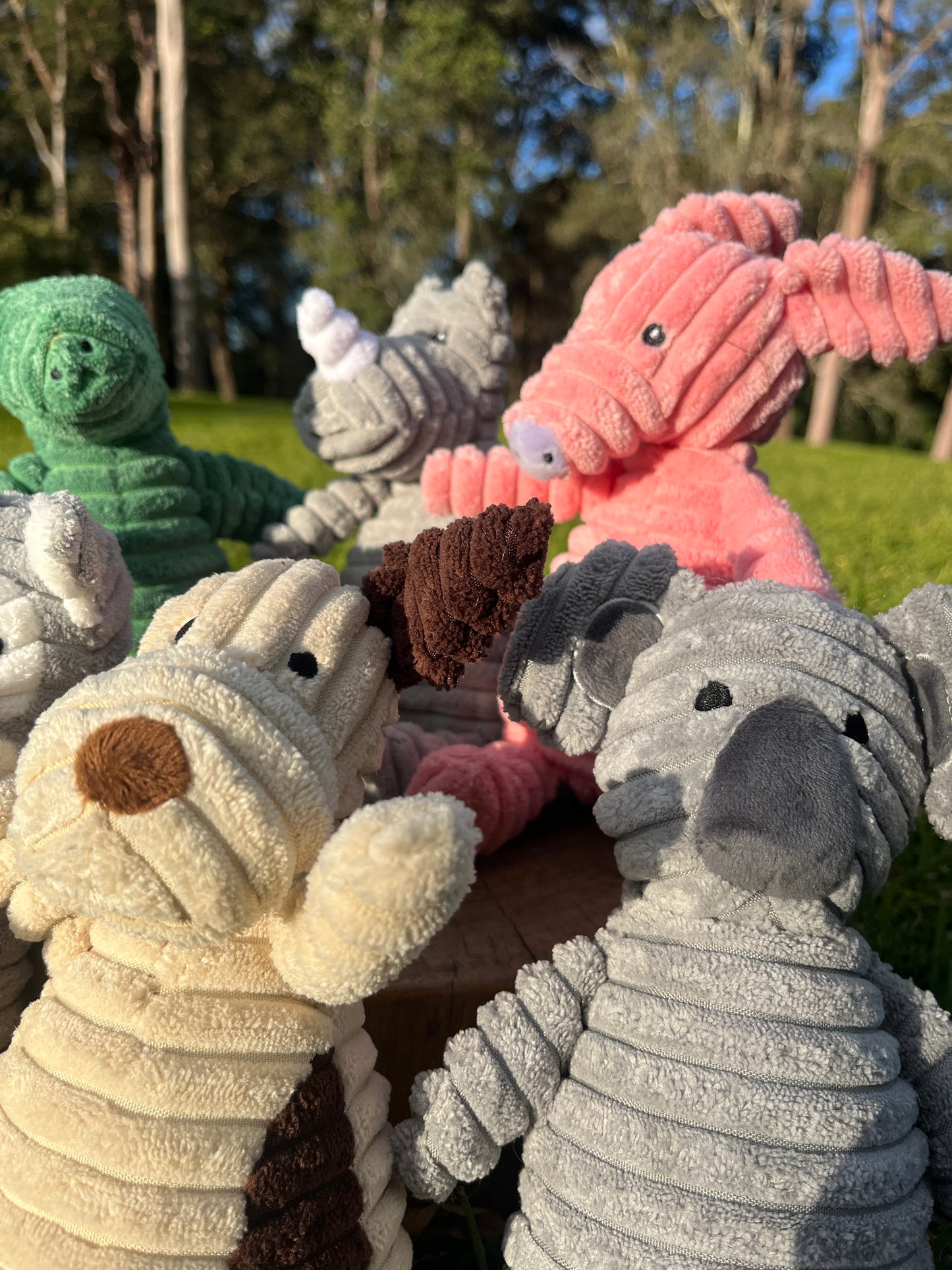 Corduroy Crew – Plush Dog Toys with Big Personality